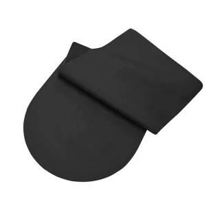 Semi-Circular PU 5mm Thick Yoga Mat Anti-Slip Dance Practice Mat for Yoga Studios & Home Use