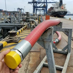 Ship to Shore Composite Hose Double Wire Reinforced Flexible Oil Suction & Discharge Pipe