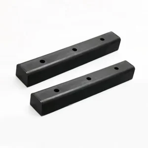 Shock-Absorbing Rubber Cushion Block Fender Pad High-Temperature Resistant Black Rubber