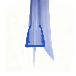 Shower Door Bottom Rubber Seal Strip Waterproof Clear PVC Shower Seal Rubber Door Seal Pvc Waterproof Seal