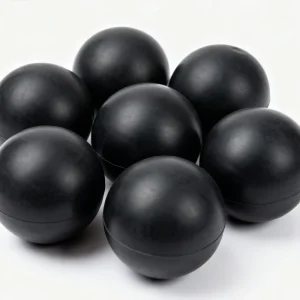 Silicone Balls Solid Round Natural Rubber Non Toxic Custom Colors Sizes Rubber Ball