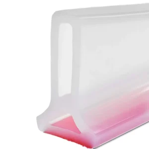 Silicone Bathroom Water Stopper Flood Shower Door Water Barrier Bendable Retaining Strip Countertop