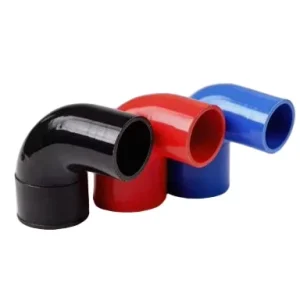 Silicone Braided Reinforced 90-Degree Elbow Rubber Hose