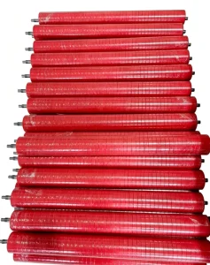Silicone, EPDM, Nitrile, and Polyurethane Rubber Roller