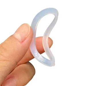Silicone FVMQ Food-Grade High-Temperature-Resistant Non-Standard Flat Gasket 30-90 Shore Hardness Custom Colors