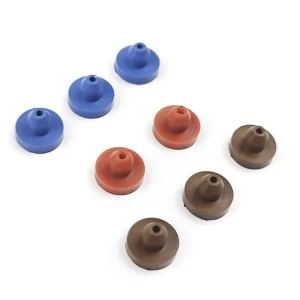 Silicone Ferrule with Base Medical Rubber Stopper Custom Rubber Stopper