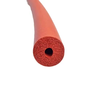 Silicone Foam Tubing High Temperature Resistant Fire Retardant Heat Insulating Foam Hose for Sporting Equipment Customized Color
