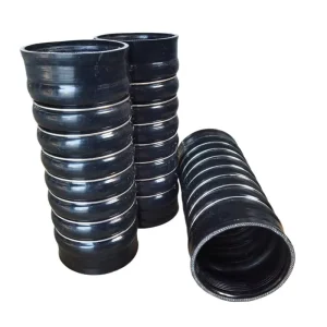 Silicone Intercooler air Bellows With Retaining Ring Suitable for Iveco Vehicles.OE Number 41201190