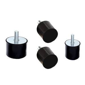 Silicone Neoprene EPDM Rubber Stopper Anti-Vibration Engine Pads Mount Feet for Wind Engines and Compressors