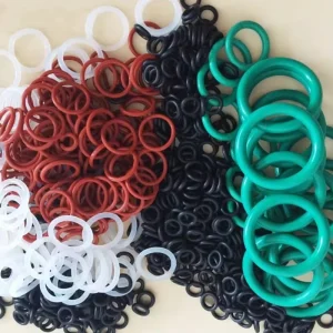 Silicone O Ring High Temperature Waterproof Round Rubber Ring Red and White Silicone Ring