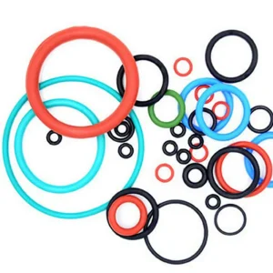 Silicone O ring Waterproof Sealing Ring High Temperature Resistant Black Fluoro Rubber Ring
