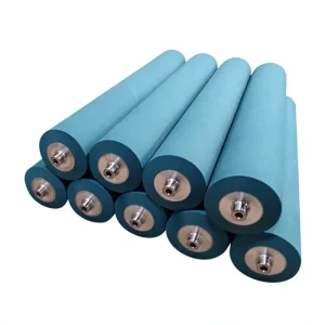 Silicone, PU and EPDM Rubber-Coated Roller for Offset Printing and Conveyor Systems