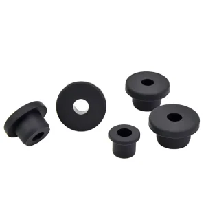 Silicone Perforated Bushing Soft Rubber Stepped Gasket T shaped Wiring Ring Wire Protection Ring T shaped Through hole Plug