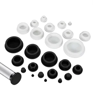 Silicone Plug High Temperature Resistant Conical Waterproof Anti Collision Plug Buckle in Seal Plug T Shaped