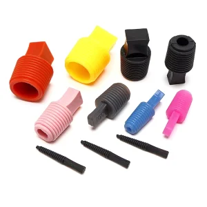 Silicone Plug With Screw Thread Screw Rubber Plug Hole Rubber Thread Plug
