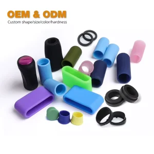 Silicone Product Manufacturer OEM Custom Silicone Rubber Molded Products Customized Silicone Sleeve Stopper Plug Gaskets