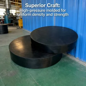 Silicone Rubber Bearing for Highway Bridges with Rectangular Sliding Basin