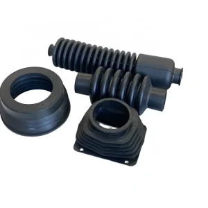 Silicone Rubber Bellows Pump Black Auto Rubber Bellow