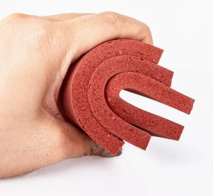 Silicone Rubber Foam Sheet High Temperature Material for Cutting Services