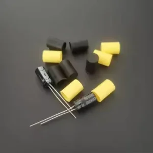 Silicone Rubber Gaskets and Seals Insulation Sleeves Caps for High Voltage Electrolytic Capacitors Electronic Insulation Sleeve