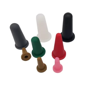 Silicone Rubber Plug High Resistant Silicone Easy Plug Electroplated Protective Silicone Plug