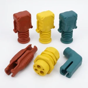 Silicone Rubber Protective Cover Transformer Insulation Sheath Transformer Bushing Cover for High Voltage Transformer