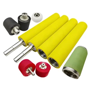 Silicone Rubber Roller Industrial Hot Pressed Seam Lamination Roller for Printing Machine