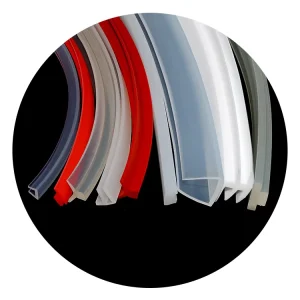 Silicone Rubber Seal Strip for Shower Doors and Windows