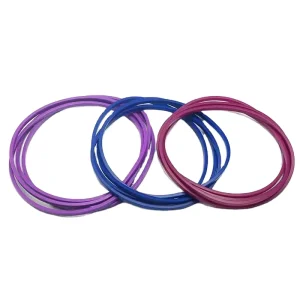 Silicone Rubber Sealing O Rings & Gaskets Heat Chemical Resistant Eco Friendly Industrial Use Custom Sizes Available