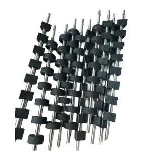 Silicone Rubber Shaped Parts EPDM NBR Molded Rubber Roller Manufacturer