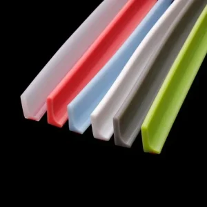 Silicone Rubber Shower Door Seal Strip Windproof Dustproof Weatherproof Waterproof Soundproof Customizable Size