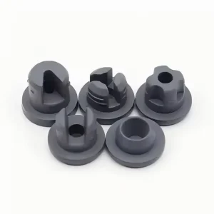 Silicone Rubber Stopper for Glass Bottle LSR Injection Molded Medical Liquid Silicone Bottle Plug OEM Factory