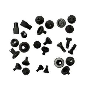 Silicone Screw Plugs Heat Resisting Custom Rubber Gasket Seals for Industrial Use Cutting 40C +220C Temperature Range