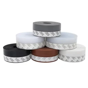 Silicone Self-Adhesive Weatherproof Soundproof Waterproof Door and Window Bottom Seal Strip