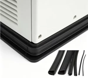 Silicone Sponge Rubber Strip, Flexible High-Temperature Cutting Service for Coffee Machine and Steam Oven Door Seals