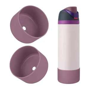 Silicone Water Bottle Bottom Sleeve for 24oz, 32oz, and 40oz Bottles, BPA-Free Coaster Mat