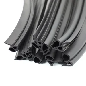 Silicone Water Retaining Rubber Seal Strip for Doors and Windows with Molding Processing Service