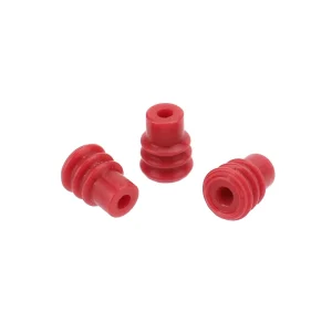 Silicone Waterproof Plug 1.7 2.0mm Auto Wiring Harness Oil Containing Silicone Connector Wire Seal Stopper