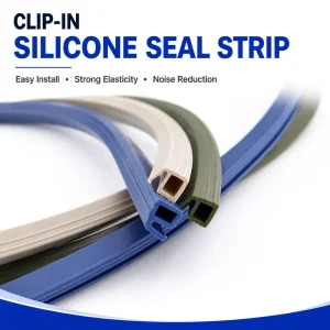 Silicone Window Door Seal Strip Factory Custom Size Heat Resistant Waterproof Weatherproof Seal