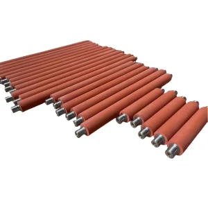 Silicone and Natural Rubber Laminating Roller for Laminating Machines