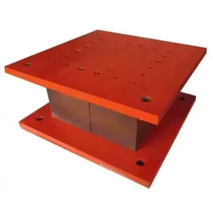 Sliding Bearing Seismic Isolation for Highway Bridge Building Steel+Rubber Material CE Certified Cutting Rectangular