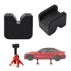 Slotted Car Lift Jack Stand Rubber Pads Heavy-Duty Jack Rubber Block Lifting Support Pad
