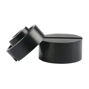 Slotted Car Rubber Jack Pad Frame Protector, Oil Resistant, Customizable Size and Shape