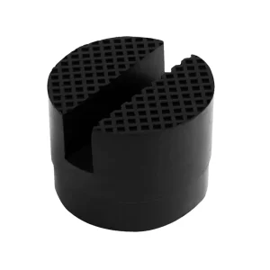 Slotted Pinch Weld Side Lifting Disk Rubber Jack Pad Frame Protector Adapter