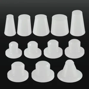 Small Custom Silicone Rubber EPDM NR Hole Stopper Plug Food-grade Rubber Pipe Plug