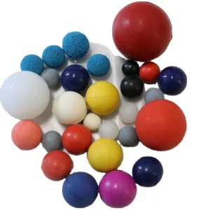 Small MOQ Non standard Custom Nbr epdm silicone fkm Rubber Ball