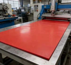 Smooth Natural Rubber Sheet 60 70 Shore a Cut Resistant for Gym & Car Machinery Guarding and Abrasive Contact