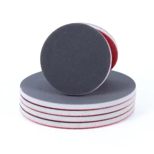 Soft Backing Aluminum Oxide Polishing Sponge Pad Anti Clogging Abrasive Foam Sheet for Curved Surface Sanding Various Grits