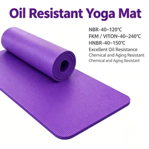 Soft Cushion Yoga Mat Strong Grip Non Slip Base
