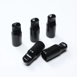 Soft Nut Protection PVC Rubber Stopper End Cap Dust Cap Screw Protector Custom Cutting Service Injection Molded Thread Protector